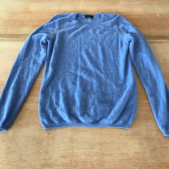 Charter Club Luxury 100% Cashmere Sweater Women XS Purple Long Sleeve Preppy - Picture 1 of 9